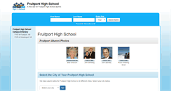 Desktop Screenshot of fruitporthighschool.org